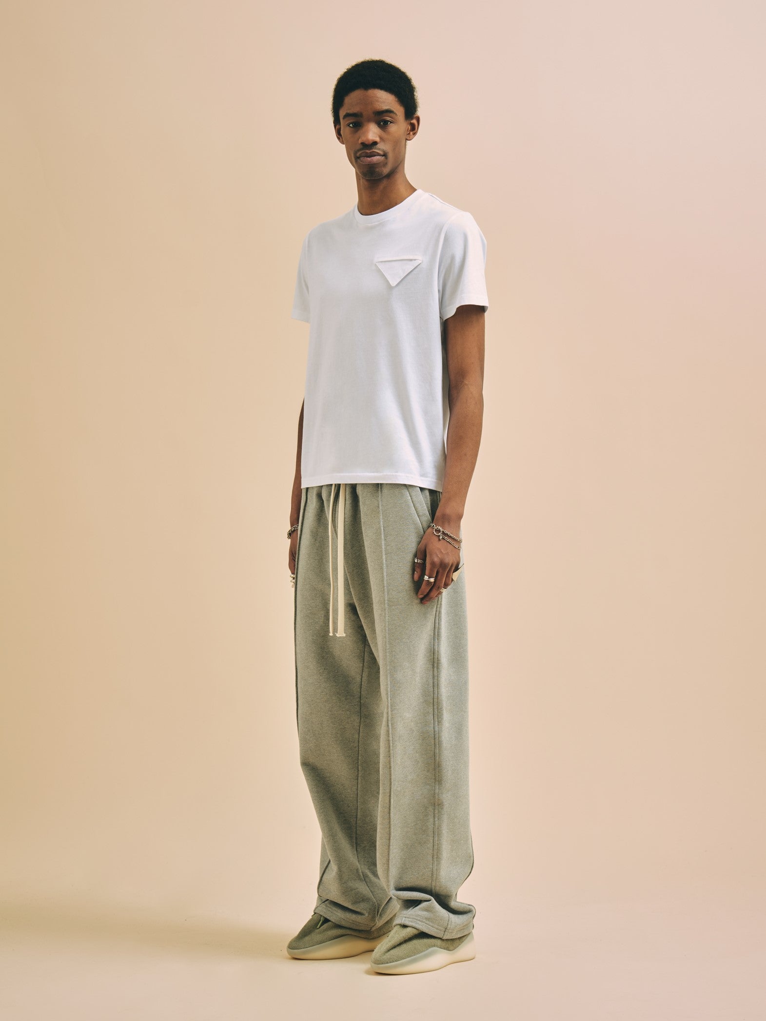 Florence Black Milano Pocket White T-Shirt